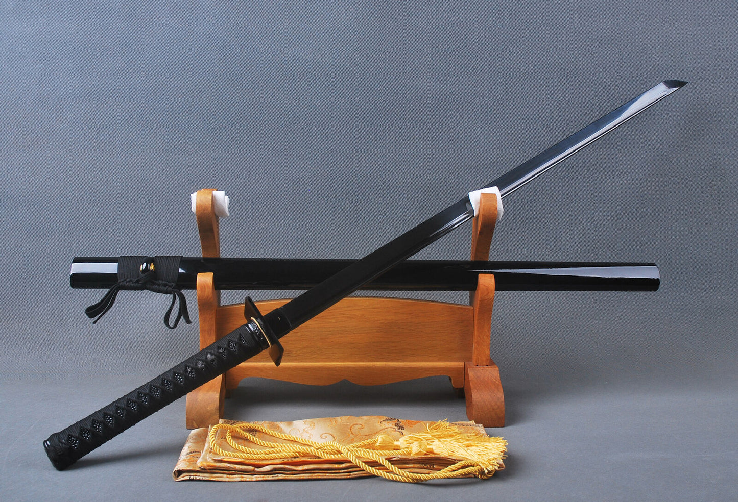 Ninja Sword, Black Spring Steel Blade