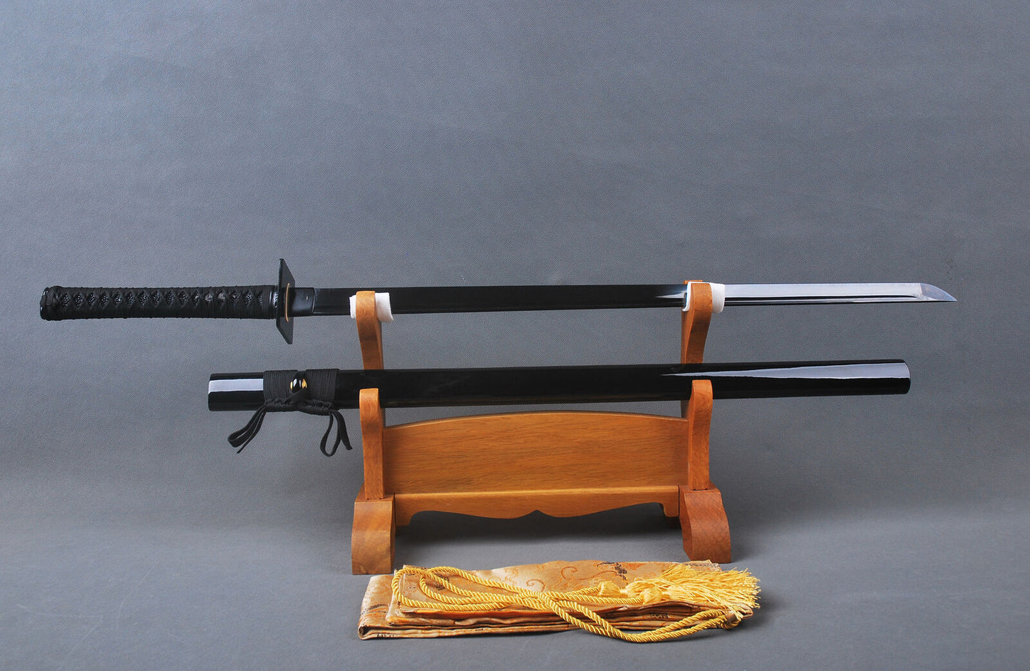 Ninja Sword, Black Spring Steel Blade