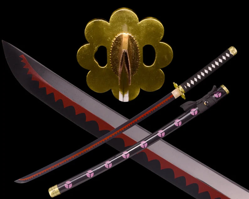 Katana - One Piece Shusui - 1060 Steel