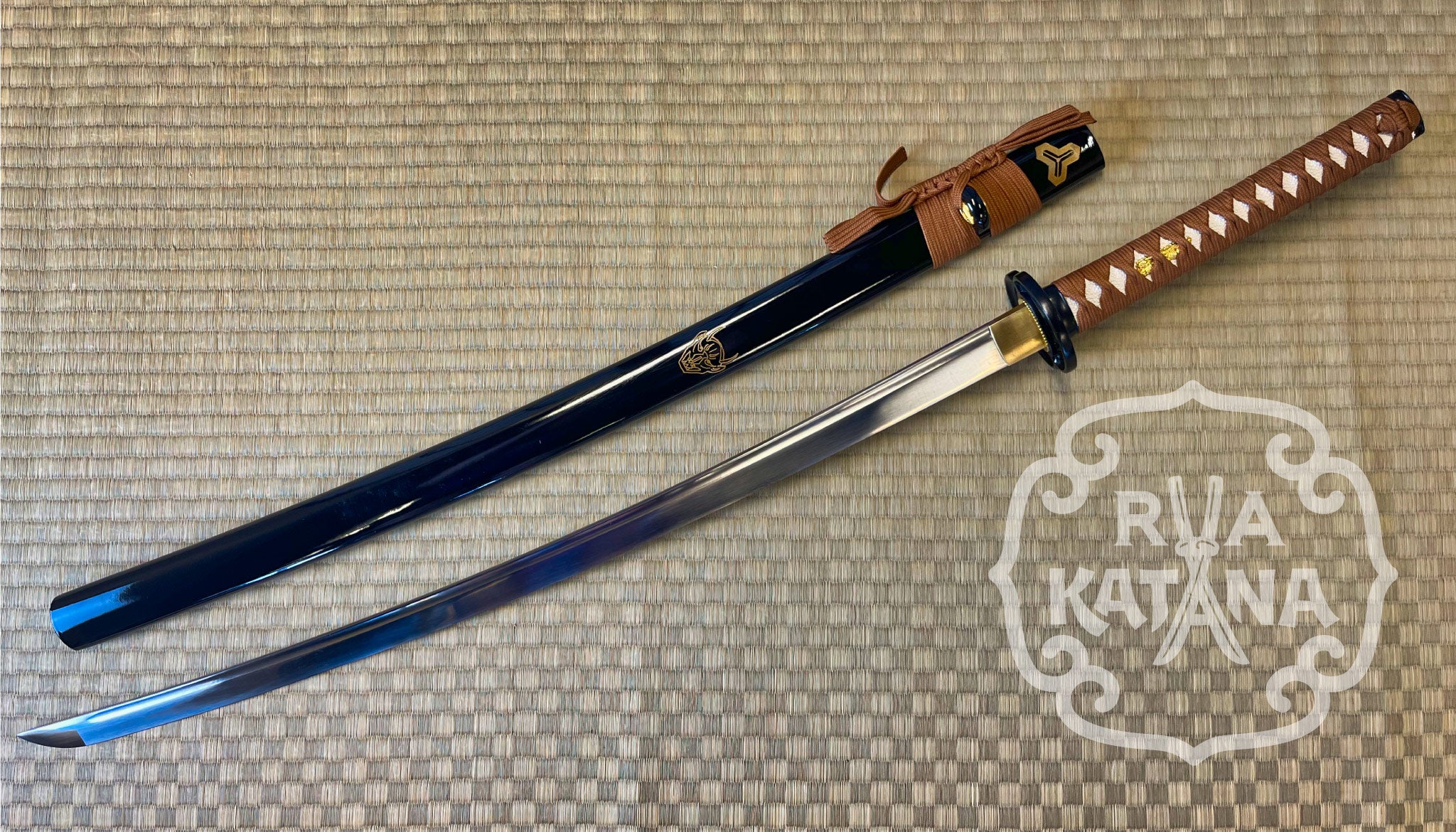 Katana, 1060 Steel, Musashi Oni Theme