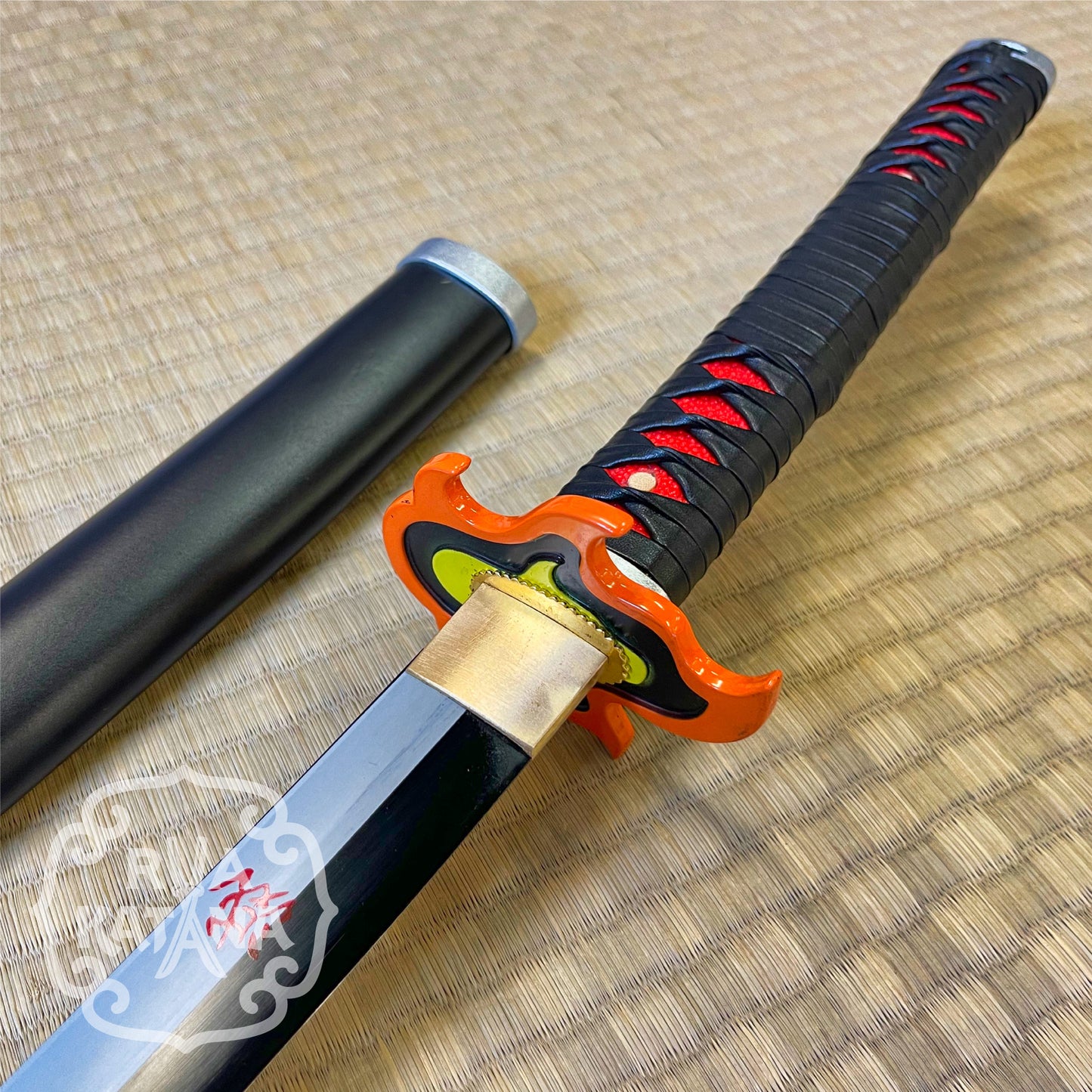 Demon Slayer Kimetsu no Yaiba Tanjiro Nichirin Katana